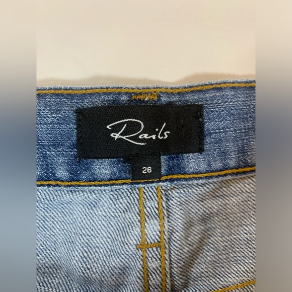 Rails denim factory distressed shorts size women’s 26 (bin i) - Picture 5 of 8